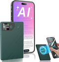 AI Voice Recorder, ChatGPT Transcribe & Summarize, 112 Languages Digital Voice Recorder, Noise Reduction Portable Dictaphone, 64GB HD Recording Device for Meetings, Lectures, Calls, Interviews