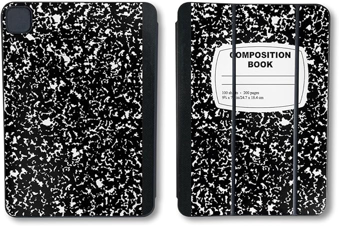 Skin Compatible with Apple Smart Folio for iPad Pro 11-inch (M4/M5) 2025 - Composition Book - Premium 3M Vinyl Protective Wrap Decal Cover | Crafted in The USA by MightySkins