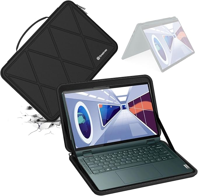 Smatree Hard EVA Protective Sleeve Case Compatible for 13 inch Lenovo Yoga 6 Gen 8/7 2-in-1, ThinkPad L13 Gen 5/ X13 Gen 3/2, Lenovo L13 Yoga Gen 4/3 or 2-in-1 Laptop (X8036)