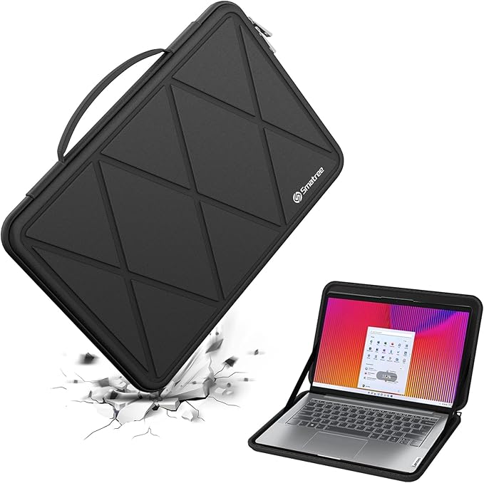 Smatree Hard EVA Protective Sleeve Case Compatible for 14 inch Lenovo IdeaPad 5 Gen 7 Laptop, Slim and Anti-Shock Lenovo IdeaPad 5 Gen 7 Laptop Case Notebook Bag (X8039)