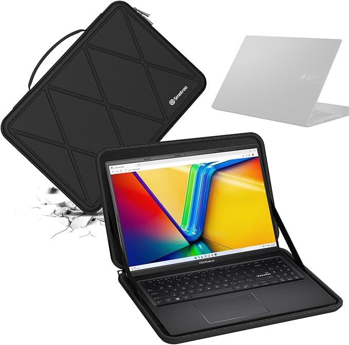 Smatree Hard EVA Protective Sleeve Compatible for 16 inch Vivobook 16X/S 16X/16, for Zenbook Pro Duo 15 OLED, for Chromebook CX1/C523, for V16 V3607 Case (X8280)