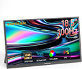 Portable Monitor 18.5inch 1080P FHD 100Hz Refresh Rate Gaming Monitor, 72% sRGB, IPS Panel, Dual USB-C & Mini-HDMI for Laptop, PC, Phone, Built-in Kickstand, Speakers