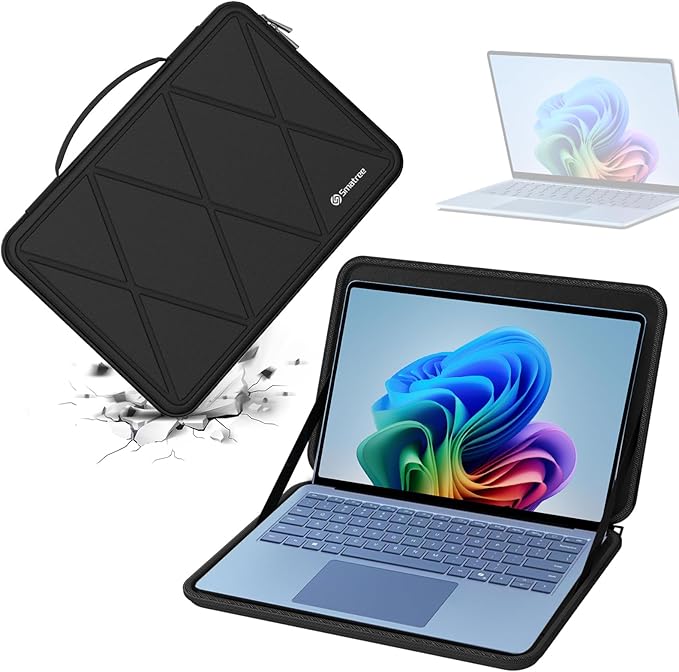 Smatree Hard Protective Sleeve Case Compatible for 15 inch Microsoft Surface Copilot+ PC 2024, for 14 inch HP mt22 Mobile Thin Client Laptop, 15 inch Microsoft Surface Laptop 7 Waterproof Bag (X8269)