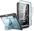 SUPCASE for iPad Pro 11 Inch Case M5/M4 (2025/2024) with Pencil Holder (Unicorn Beetle Pro), [Built-in Screen Protector & Stand] Full-Body Rugged Cover for iPad Pro 11'' 6th/5th Gen, Arctic