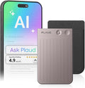 Plaud Note AI Voice Recorder, Note Taker w/Case, App Control, Transcribe & Summarize with AI, Support 112 Languages, for Meetings, Calls, Lectures, Professionals, Teams, Starlight, Non-Pro Version