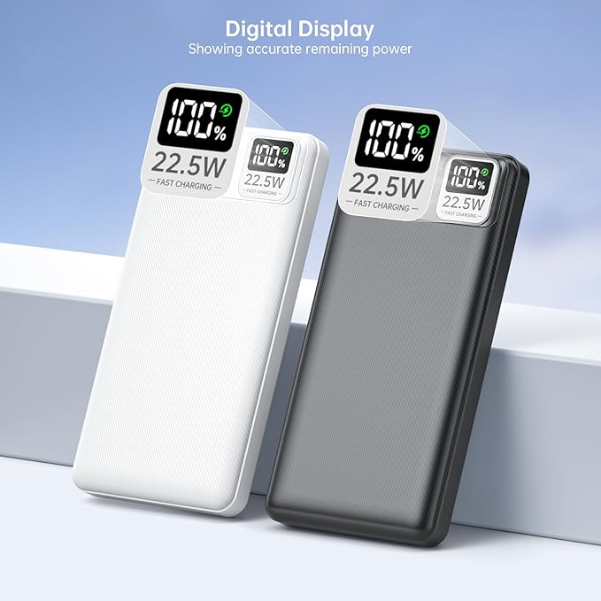2-Pack 5V 2A 3A Heated Vest Battery Pack 10000mAh Power Bank Fits for DR.Prepare/Loowoko/KOVNLO/Rrtizan/Tidewe Electric Heating Jacket/Hoodie/Chair/Stadium Seat, PD20W Portable Charger for iPhone