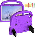 Dteck for iPad 10th Generation Case Kids 10.9 Inch 2022, Durable Lightweight Shockproof Protective Handle Stand EVA Foam Boys Girls Kids Proof Case for iPad 10th Generation 10.9 Inch 2022,Purple