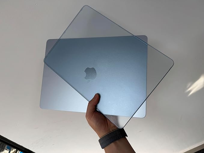 Soonjet Matte Case for MacBook Air 13/13.6-inch (M4/M3/M2, 2022–2025 Models A3240 A3113 A2681), Lightweight | Scratch & Fingerprint Resistant | Closes Seamlessly | Ideal for Work, Travel & Study