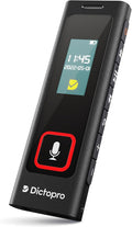 X200 - Voice Activated Digital Recorder, 32GB Memory, 582H Recording Time, Noise Reduction Dictophone, Portable Audio Recording with Sensitive Mics for Lectures, Meetings, Interviews