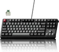 Keychron C3 HE TKL Wired Mechanical Keyboard (80% Layout), Magnetic Switches with Adjustable Actuation, Rapid Trigger, RGB Backlight & Side Lighting, Double-Shot PBT Keycaps – Mac/Windows/Linux