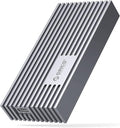 ORICO 40Gbps NVMe SSD Enclosure, M.2 to USB-C Adapter for NVMe M-Key 4TB SSD 2280, Aluminum M2 External SSD Case, Compatible with Thunderbolt 3/4 USB3.2/3.1/3.0/Type -M234-Grey