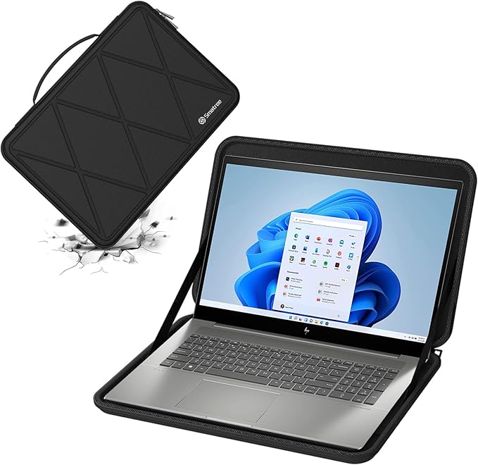 Smatree Hard EVA Protective Sleeve Case Compatible for 17.3 inch HP OmniBook X Next Gen AI 17 dd0057nr/dd0047nr, for 17.3 inch HP OmniBook 7 NGAI 17, 17.3inch Envy Laptop 17t/17 Notebook Bag (X8316)