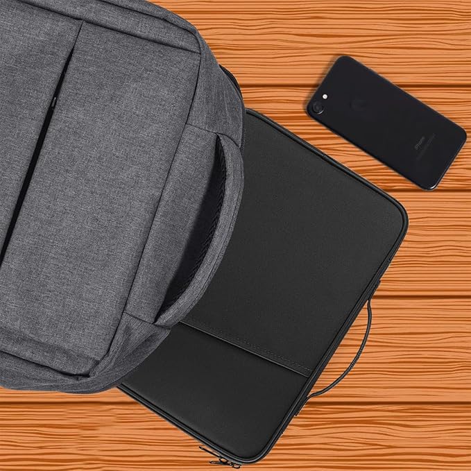 CAAORDKSO 9-11 Inch Tablet Sleeve Travel Tablet Case for 11 inch iPad A16, 10.5" 11 inch iPad Air/Pro, 9.7" 10.2" 10.9" iPad, Samsung Galaxy Tab A9+ Plus 11”/S8/S9, Amazon Fire HD 10 tablet Bag, Black