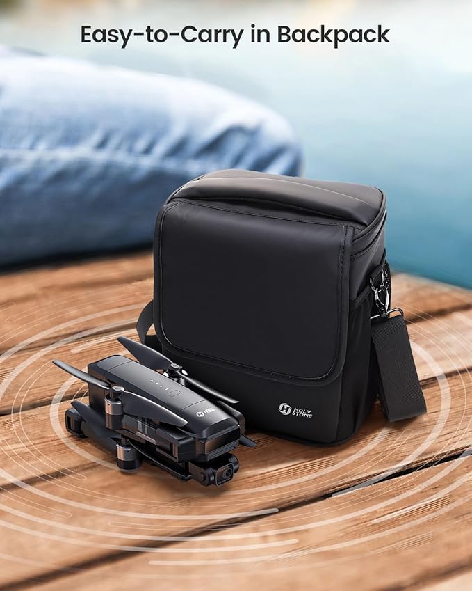 Holy Stone HS600 2-Axis Gimbal Drones with Camera for Adults 4K EIS, Integrated Remote ID, 20000 FT Range Transmission, GPS Drone with Brushless Motors, 4K/30FPS, Follow Me, Level 6 Wind Resistance