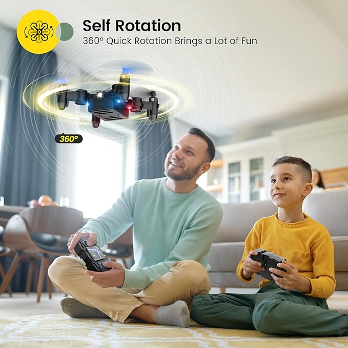 Holy Stone HS190 Foldable Mini Drone for Kids Beginners, Blue