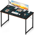 Large Extended Gaming Mouse Pad, (48" x 24") Big Desk Matt for Desktop, Waterproof Computer Keyboard Mat for Esports Pros/Gamer/Desktop/Office/Home-Cyberpunk Black and Blue