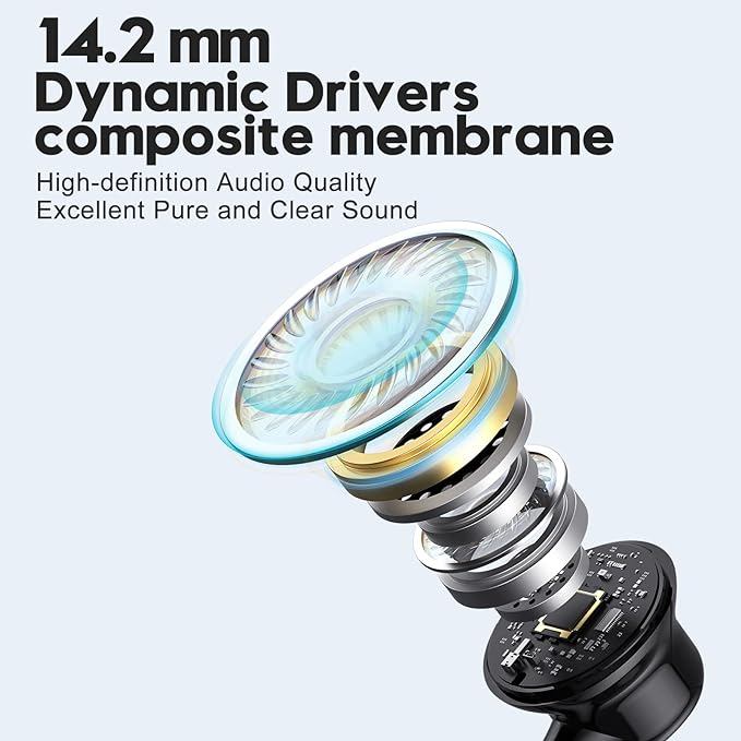 USB C Headphones for Samsung Galaxy S26 S25 S24 S23 S22 S21 S20 A56 A17 A16 Wired USB C Earbuds with Mic Volume Control Earphones USB Type C Headphones for iPhone 17 16 15 Pro Max Plus iPad 10 Pixel