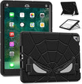 AKABEILA Compatible with Apple iPad 9.7 5th/6th(2017/2018)/iPad Air 2/iPad Pro 9.7 Tablet Case，Lightweight Shockproof Rugged Protective Cover with Kickstand for Kids Children Boys Babies Black