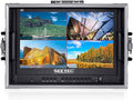ATEM156-CO 15.6” 4K HDMI Multiview Portable Carry-on Broadcast Director Monitor with 1920×1080 Pixels 4 HDMI Input Output Quad Split Display +Sunshade