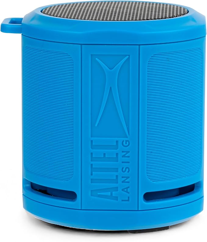 Altec Lansing HydraMicro - Waterproof Bluetooth Speaker, Lightweight & Portable Speaker for Travel & Outdoor Use, Royal Blue