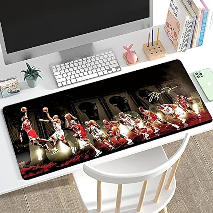 31.5x11.8 Inch Non-Slip Long Extended Large Gaming Mouse Pad with Stitched Edges XL Laptops Keyboard Mouse Mat