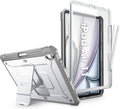 SUPCASE for iPad Air 11 Inch Case M4/M3/M2 (2026/2025/2024), [Built-in Screen Protector & Pencil Holder & Stand] Rugged Protective Cover for iPad Air 10.9 Inch 5th/4th Generation (2022/2020), White