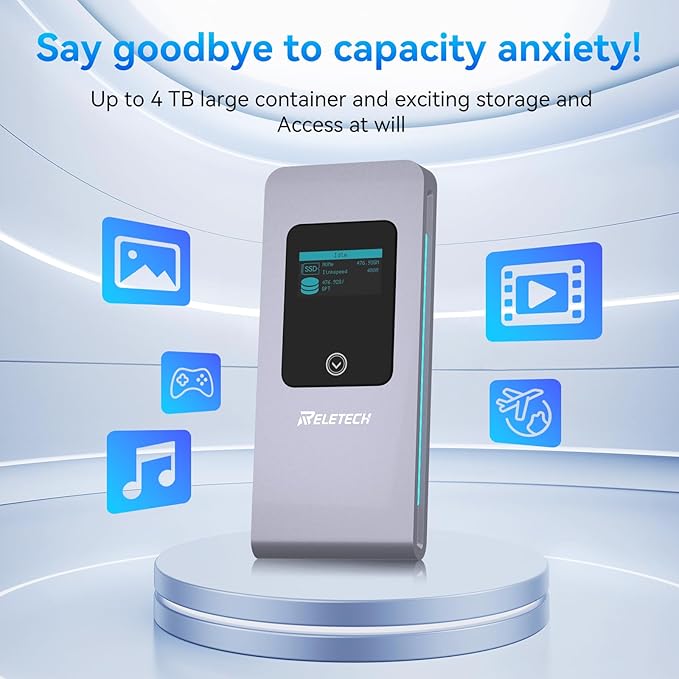 M.2 SSD Enclosure Portable USB3.2 Type-C 10Gps Hard Drive case, Supports NVMe/SATA Two protocols, Suitable for MacBook Enclosure Gen 2 (10 Gbps) to NVMe PCI-E M.2 SSD Case (Silver)