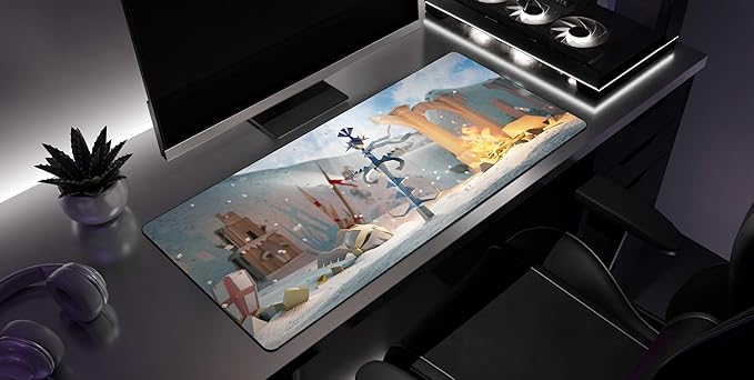 Godsword - Old School RuneScape Gaming Desk Mat – Large Extended Mouse & Keyboard Pad
