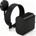 USB C Apple Watch Charger, [Apple MFi Certified] Magnetic iWatch Fast Charging Cable Cord 6ft and iPhone Type C Wall Charger Plug Block for Apple Watch Series Ultra 2/Ultra/11/10/9/8/7/SE/6/5/4/3/2