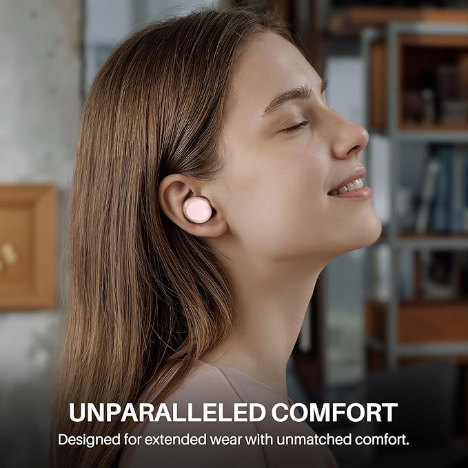 TOZO T6 Wireless Earbuds, Bluetooth 5.3 Ear Buds, Stereo Sound in Ear Headphones, 50 Hours Playtime, Wireless Charging Case, APP Customizable EQs, IPX8 Waterproof Earphones