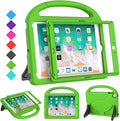 SUPLIK Kids Case for iPad 5th/6th Generation(9.7 inch, 2017/2018), iPad Air 2/1 & Pro 9.7 Kids Case with Screen Protector, Durable Protective Cover with Handle Stand for Apple iPad 5/6 Gen, Green
