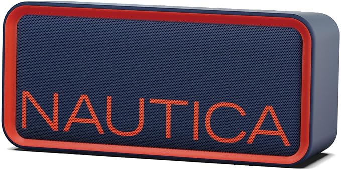 Nautica Urban SP100 True Wireless Outdoor Speaker, Portable IPX5 Waterproof Bluetooth Speaker with 2-Hour Quick Charge & 30-Day Standby, Perfect for Camping, Beach, Backyard & Travel