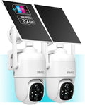Vicohome 4G LTE Cellular Security Camera Wireless Outdoor, $14.9/Month for Unlimited Data, Easy to Setup, IP65 Waterproof, No Wi-Fi Surveillance Cam Two Way Audio, Color Night Vision, 32GB Included