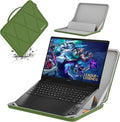 Smatree MS105 Hard EVA Protective Sleeve Case with Stand Compatible for 16.1 inch HP OMEN Gaming Laptop 16z/16t/16, for 16.1 inch HP Victus Gaming Laptop 16t/16, Green