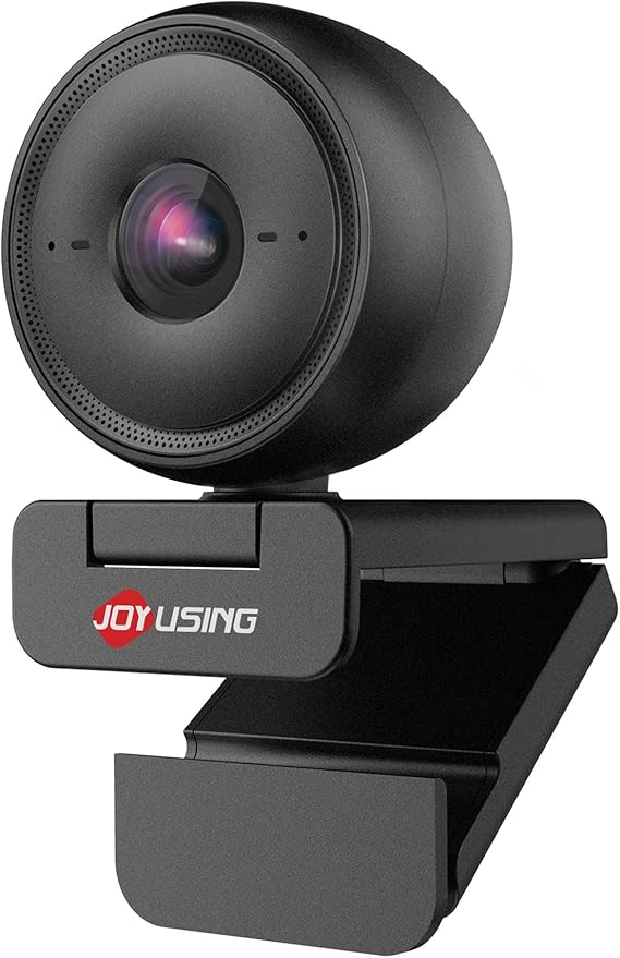 JOYUSING Flip600R 4K Webcam for PC - Ultra 4K HD Webcam with Tripod, PDAF Autofocus, Noise-Cancelling Mics, 79° FOV, Auto Light Correction, Privacy Cover, Streaming Camera for Gaming/Beauty