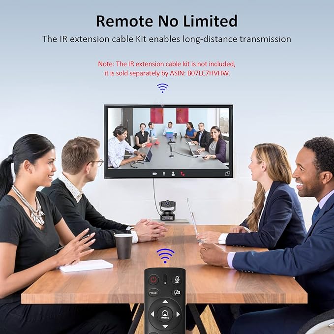 4K PTZ Webcam Kits, NexiGo N990 (Gen 2) UHD 2160P Webcam with 5X Digital Zoom, Sony Starvis Sensor, Position Preset, Flexible Mini Tripod, for Skype/Teams/Zoom Meetings