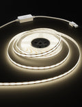 MIWISE LED Strip Lights,Super Bright 5V USB COB Tape Light 6.56ft/2m 4000K Natural White with Touch Dimmer Switch,CRI90+ Flexible Dimmable TV Backlights,for Mirrors,Under Cabinet,Home DIY Projects