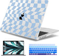 May Chen for 2026 MacBook Pro 14-inch M5 M4 M3 M2 M1 Pro/Max Chip, Release 2026 2025-2021, Model A3427 A3426 A3434 A3112 A3401 A3185, Plastic Hard Shell with Keyboard Cover, Abstract & Grid