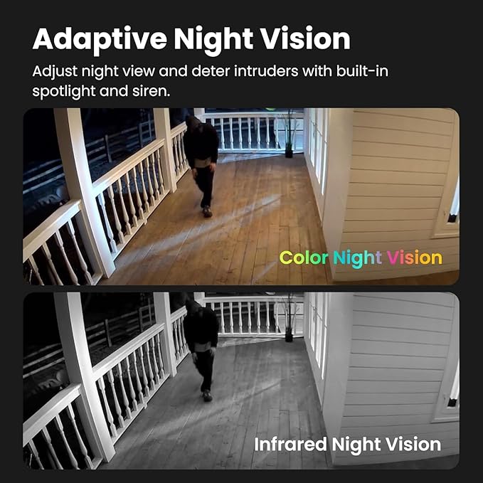 Kiwibit Security Cameras Wireless Outdoor, 2K Outside Camera for Home Security, Battery Camera, Magnetic Mount, AI Detection, Color Night Vision, Spotlight, Waterproof, 2.4GHz WiFi, Cloud & SD Storage