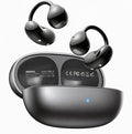 2026 Open Ear Clip on Earbuds for Running & Gym, Wireless Bluetooth 6.0 Wireless Clip On Earbuds with 80 Hours Charging Case, Sport Earphones Built-in Mic IPX5 Waterproof for Outdoor Fitness