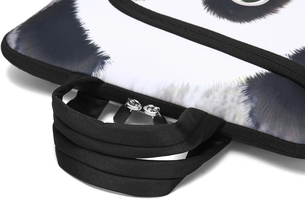 11.6 12 12.5 inch Two Pockets Laptop Sleeve Chromebook Case Ultrabook Case Notebook Tablet Case Neoprene Handle for Men Women