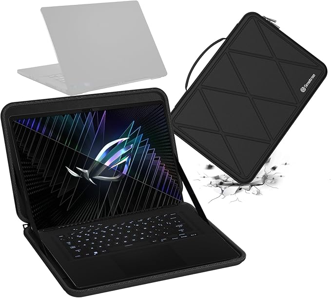 Smatree Hard EVA Protective Sleeve Compatible for 16 inch ASUS ROG Flow X16/Vivobook 16, for 16 inch ASUS ROG Zephyrus M16 2023 GU604/2022 Case (X8285)