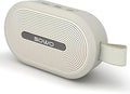 SOWO Wireless Portable Small Speaker, Ultra Magnetic Bluetooth Speaker for Golf Cart, Coverless IP67 Waterproof, 24 H Playtime, Pro Sound, Clip Hanging Design for Outdoor, Indoor - White