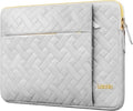Lacdo Laptop Sleeve Case for 15 inch New MacBook Air M5/A3448 (2026), M4 A3241 2025, M3 A3114, M2 A2941 2024-2023, 15 inch MacBook Pro A1990 A1707 Computer Bag with Accessory Pocket, Space Gray