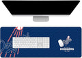 Extended Big Mouse Pad Large,XL Gaming Mouse Pad Desk Pad,31.5x11.8inch Long Computer Keyboard Mouse Mat Mousepad with 3mm Non-Slip Base and Stitched Edge for Home Office Work