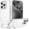 Magnetic Compatible with iPhone 15 Pro Case, [Built-in Invisible Kickstand][Compatible with MagSafe] [Military Grade Shockproof] Slim Thin Phone Case for iPhone 15 Pro 6.1"