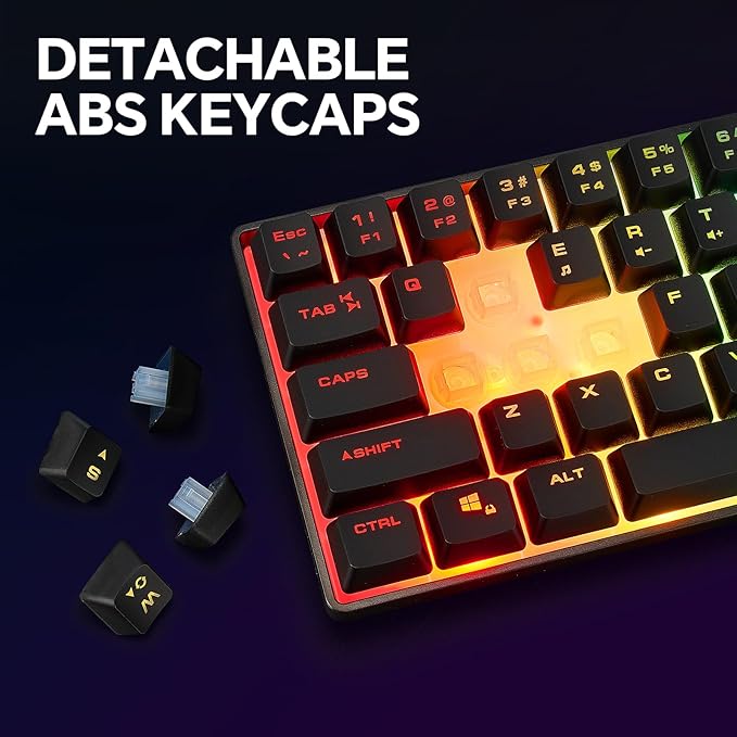CHONCHOW 60% Wireless Gaming Keyboard and Mouse Combo, RGB Backlit Rechargeable LED Light Up Keyboards,Wireless Gaming Mouse and Keyboard for Xbox PS4 PS5 PC Laptop -Black