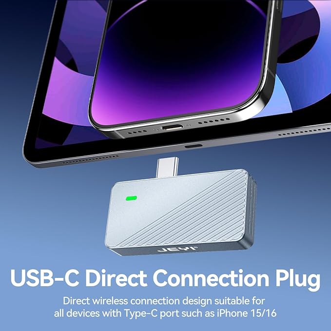 JEYI 2242/2230 M.2 NVME SSD Enclosure, USB C 10Gbps External Housing Adapter Case, Tool-Free Installation, Compatible with Windows/macOS/Linux