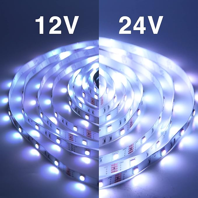 VOLIVO 200ft Led Strip Lights for Bedroom, Color Changing Led Light Strips Kit with Bluetooth App Control and IR Remote, RGB Music Sync Lighting for Room, Home Decor