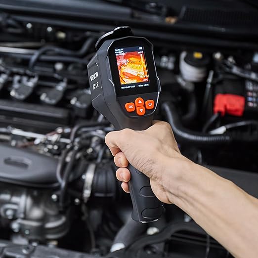 VEVOR Thermal Camera, TISR Super Resolution 240x180, Thermal Imaging Camera with 2MP Visual Camera, 96x96 IR Resolution, 25HZ Refresh Rate, -4°F to 1022°F, 4 Image Modes & 6 Color Palettes